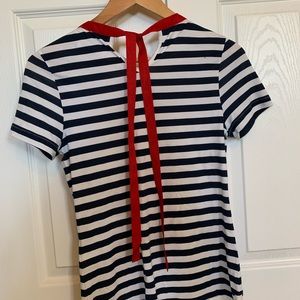 D&G striped pearl top